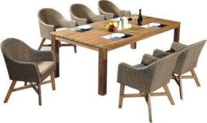 Σετ Τραπεζαρία Garment 7τμχ