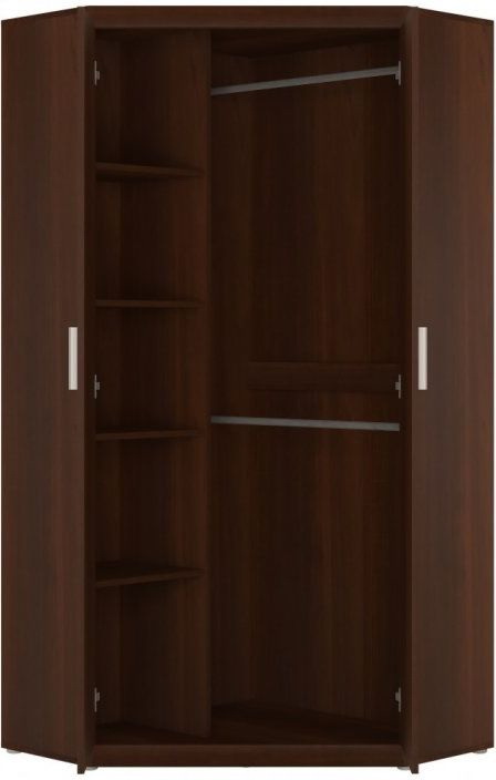 Γωνιακή ντουλάπα Lincoln (93x93x195h)εκ - Image 2