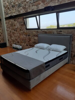 Επενδυμένο κρεβάτι  Aria  160x200 εκ
