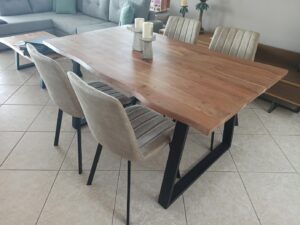 ΣΕΤ ΤΡΑΠΕΖΑΡΙΑΣ  Ν70  ΜΑΣΙΦ (160Χ90Χ75H )  5 TEM.