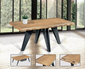 ΤΡΑΠΕΖΙ ΕΠΕΚΤΕΙΝΟΜΕΝΟ ROYAL   (170(+40)x95) εκ