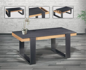 ΤΡΑΠΕΖΙ ΕΠΕΚΤΕΙΝΟΜΕΝΟ ORIGIN   (170(+40)x95) εκ