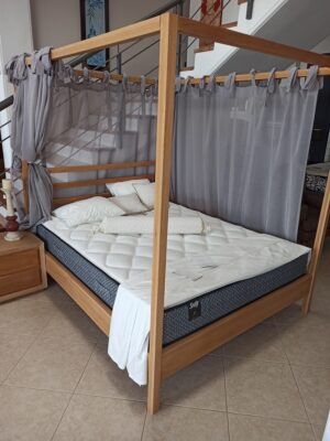 ΚΡΕΒΑΤΙ  ΜΕ ΟΥΡΑΝΟ  NEFELI