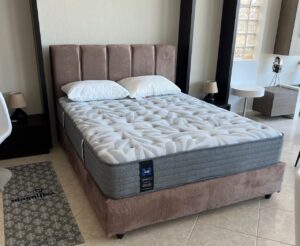 Επενδυμένο κρεβάτι Monaco 160x200 εκ