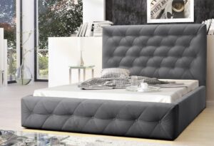 Κρεβάτι επενδυμένο ύφασμα  Ν 62