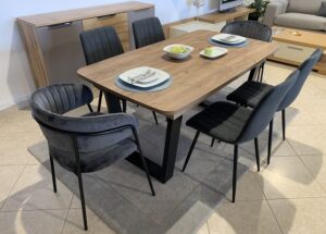 ΣΕΤ ΤΡΑΠΕΖΑΡΙΑΣ "SEMA OVAL"7 TEM.