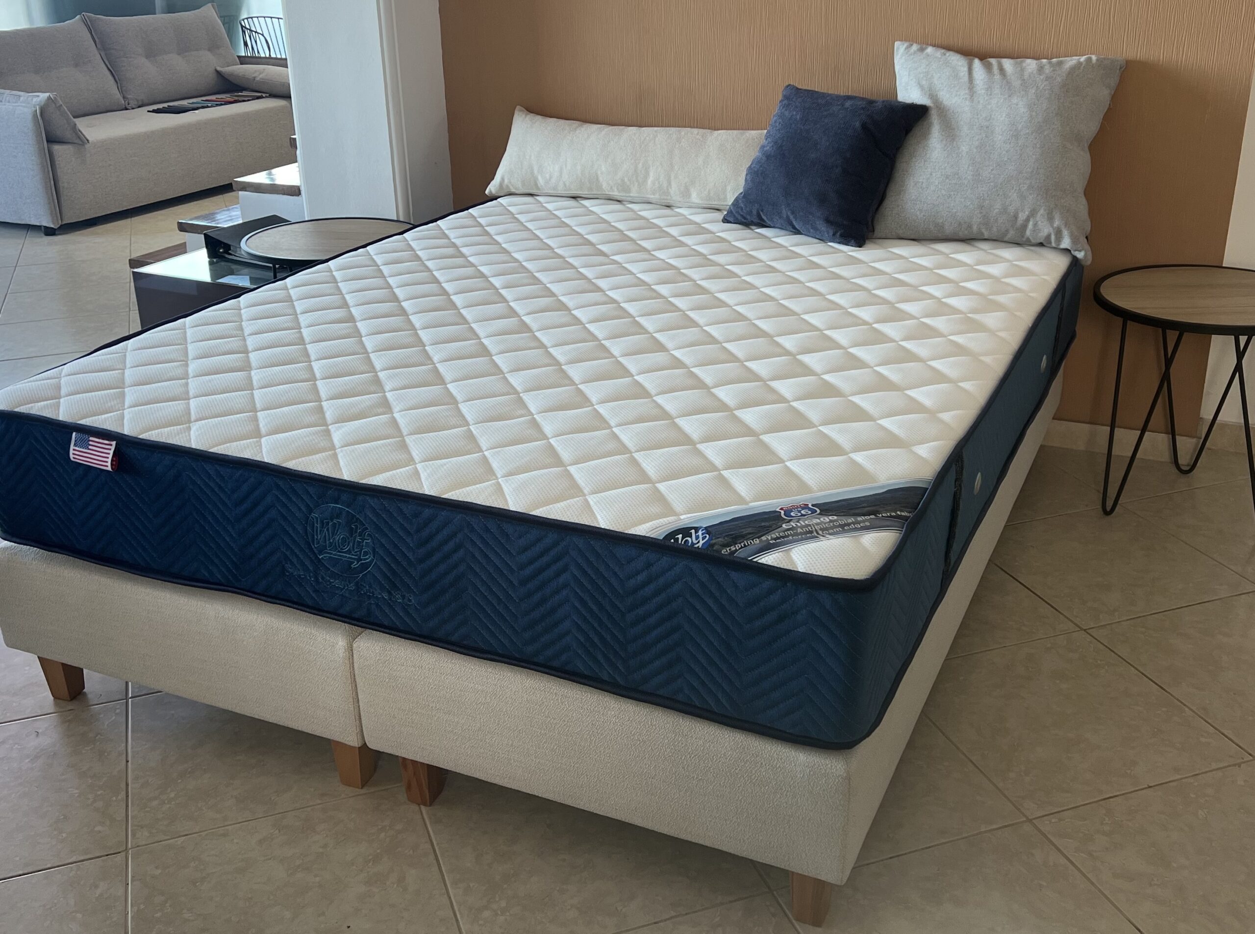 Υπόστρωμα Αlina Ν2 με ελατήρια boxspring - Image 2